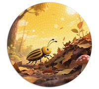 Puzzle 1000 Pieces Animal Round Circle Jigsaw Puzzles Family Game Family Game Puzzles Gift for Adults Kids Challenge 1000pcs (67.5x67.5cm)