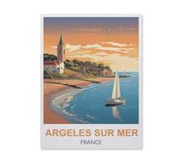 Puzzle 1000 Pieces, Argeles Sur Mer France, DIY Craft Gift (75 x 50 cm) EP74