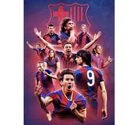 Puzzle 1000 Pieces Assembling Picture Barcelona Soccer Wall Art Poster For The Whole Family Colorful Placement Game 70x50cm