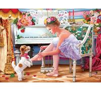 Puzzle 1000 pièces : Ballerine et son chiot