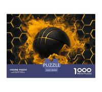 Puzzle 1000 Pieces Basketball Brainteasing Passion Burning 100% Recycled Cardboard Educational Games Adults And Kids Age 12 Years Up 70x50cm/1000pcs
