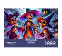Puzzle 1000 Pieces Bats And Castles Brainteasing Wansheng Theme 100% Recycled Cardboard Educational Games Puzzles for Adults 70x50cm/1000pcs