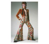 Puzzle 1000 Pieces David Bowie Rock Singer Puzzle DIY Kit Paper Toy Unique Gift Home Decor-38x52cm