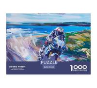 Puzzle 1000 Pieces Dirt Bike Brainteasing Ring Road Randomly Shaped Pieces Educational Games Adults And Kids 70x50cm/1000pcs