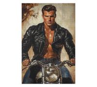 Puzzle 1000 Pieces Elvis Puzzle DIY Kit Paper Toy Unique Gift Home Decor-26x38cm