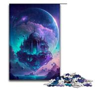 Puzzle 1000 Pieces Floating Palace Jigsaw for Adults Wooden Educational Game Challenge Toy 75x50cm