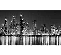 Puzzle 1000 pieces for adults, 1000 pieces puzzle for adults and teens, fun puzzle games - Night view of the modern city 70x50CM