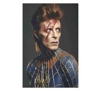 Puzzle 1000 Pieces for Adults Anime David Bowie Rock Singer Educational Intellectual Decompression Toy Funny Family Game for Children Adults Challenging-26x38cm