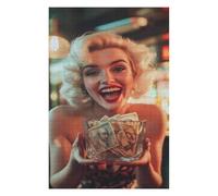 Puzzle 1000 Pieces for Adults Anime Marilyn Monroe Educational Intellectual Decompression Toy Funny Family Game for Children Adults Challenging-50x70cm