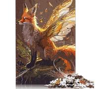 Puzzle 1000 Pieces Fox Fantasy Jigsaw Boys And Girls Puzzle Jigsaw Puzzle Education Game Toys Family Decoration 1000pcs (75x50cm)
