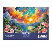 Puzzle 1000 Pieces Fuchsia Hybrida Brainteasing Natural Wonders 100% Recycled Cardboard for Impossible Puzzles Puzzles for Adults 70x50cm/1000pcs