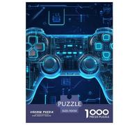 Puzzle 1000 Pieces Gamer Brainteasing Remote Control 100% Recycled Cardboard for Impossible Puzzles Puzzles for Adults 70x50cm/1000pcs