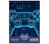 Puzzle 1000 Pieces Gamer Brainteasing Remote Control Randomly Shaped Pieces Educational Games Adults And Kids Age 12 Years Up 38x26cm/1000pcs