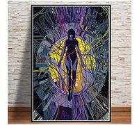 Puzzle 1000 pieces Ghost In The Shell Fight Police Anime Poster for Paper Toys for Adults Decompression Game 50x70cm