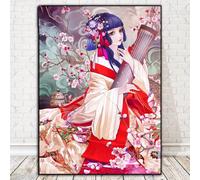 Puzzle 1000 Pieces Japanese Female Geisha Educational Intelligence Toy Stress Relief Funny Family Game Children Adult Challenging Puzzle Gift 38X52CM