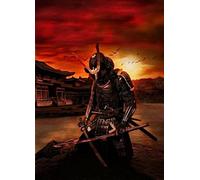 Puzzle 1000 Pieces Japanese Samurai Decoration Home Schooling Intellectual Stress Relief Toy Funny Family Game Children Adult Challenging Puzzle Gift 50X70CM