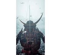 Puzzle 1000 Pieces Japanese Samurai Decoration Home Schooling Intellectual Stress Relief Toy Funny Family Game Children Adults Challenging Puzzle Gift 38X52CM
