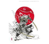 Puzzle 1000 Pieces Japanese Samurai Decoration Home Schooling Intellectual Stress Relief Toy Funny Family Game Children Adult Challenging Puzzle Gift 50X70CM