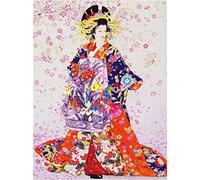 Puzzle 1000 Pieces Japanese Women Home Decoration Educational Intelligence Stress Relief Toy Funny Family Game Kids Adults Challenging Puzzle Gift 26X38CM