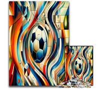 Puzzle 1000 Pieces Jigsaw ABSTRACT EPIC FOOTBALL Paper Jigsaw Challenging DIY Brain Teaser Perfect Family Game Or Decorative Gift 1000 PCS(38x26cm)