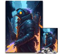 Puzzle 1000 Pieces Jigsaw Arctic Anarchist Penguin Challenging Puzzles Interactive Family Game DIY Home Decor Brain Challenge Gift 1000 PCS(75x50cm)