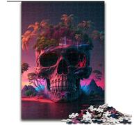 Puzzle 1000 Pieces Jigsaw Beach Skeleton Puzzles for Adults Challenging Brain Teaser for Teenagers, Family Game Night Fun size : 50x75cm