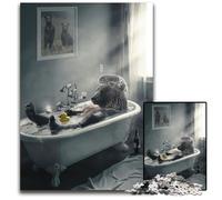 Puzzle 1000 Pieces Jigsaw BEAR NECESSITIES Paper Jigsaw Interactive Family Game DIY Home Decor Brain Teaser Gift 1000 PCS(38x26cm)