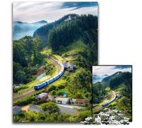 Puzzle 1000 Pieces Jigsaw Beautiful Nature Wooden Jigsaw Interactive Family Game DIY Home Decor Brain Teaser Gift 1000 PCS(75x50cm)