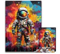 Puzzle 1000 Pieces Jigsaw Bee Graffiti Painting Jigsaw Puzzles for Adults for Home Decor, Brain Training 50x75CM/19.68x29.52inch