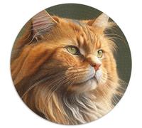 Puzzle 1000 Pieces Jigsaw Cat Jigsaw Puzzles for Adults Family Game Night Fun, DIY Decorative Artwork 67.5x67.5cm