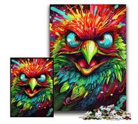 Puzzle 1000 Pieces Jigsaw Color Bird 1000 Pieces Puzzle Gifts, Ideal for Office, Bedroom, Living Room Decor Size 26x38cm