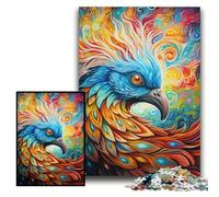 Puzzle 1000 Pieces Jigsaw Color Phoenix cardboard Jigsaw Puzzles for Adults 26x38 cm Challenging Brain Teaser for Teenagers, Family Fun Interactive Game