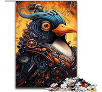 Puzzle 1000 Pieces Jigsaw Colorful Art Penguin 1000-Piece Jigsaw Puzzle Perfect Christmas & New Year Gift, (Szie 50x75cm)