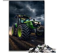 Puzzle 1000 Pieces Jigsaw Colorful Tractor 1000Pc Adults Jigsaw Puzzle Family Bonding Activity, Home Decor Gift, Family Toy Game (Szie 50x75 cm)