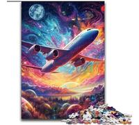 Puzzle 1000 Pieces Jigsaw Colour Art Airliner Puzzle for Teenagers, Couples, And Friends for Birthdays, Christmas (size : 26x38cm)
