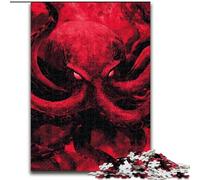 Puzzle 1000 Pieces Jigsaw Cosmic Cthulhu Octopoid Puzzle Perfect for Teenagers, Family Bonding, Brain Teaser & DIY Home Decor Gift (size 26x38cm)