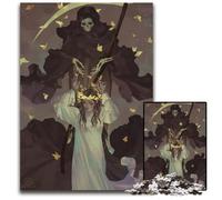 Puzzle 1000 Pieces Jigsaw Crown of Souls Challenging Puzzles Adult Game Gift Family Interactive Game Brain Challenge Gift 1000 PCS(75x50cm)