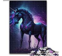 Puzzle 1000 Pieces Jigsaw Cute Pony Made of Wood, Perfect Christmas & New Year Gift, 50x75cm Brain Teaser Game for Teenagers, Perfect
