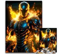 Puzzle 1000 Pieces Jigsaw Cyber Robot WarriorPaper Jigsaw Challenging Brain Teaser for Teenagers Family Game Night Fun 1000 PCS(38x26cm)