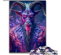 Puzzle 1000 Pieces Jigsaw Dark Lord Made of Wood, Skill Level Beginner, Great for Birthday 50x75cm Adult & Family Activity, DIY Home Decor Gift