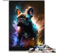 Puzzle 1000 Pieces Jigsaw Fantasy Bulldog Made of Wood, Ideal for Family Fun, Relaxation 50x75cm Adult & Family Activity, DIY Home Decor Gift