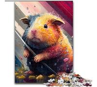 Puzzle 1000 Pieces Jigsaw Fantasy Guinea Pig cardboard Jigsaw Puzzles for Adults size 26x38cm Perfect for Halloween, Christmas, Birthday Gift