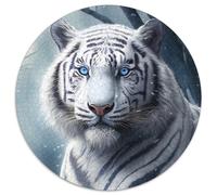 Puzzle 1000 Pieces Jigsaw Fantasy Tiger Jigsaw Puzzles for Adults Family Game Night Fun, DIY Decorative Artwork 67.5x67.5cm