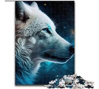 Puzzle 1000 Pieces Jigsaw Fantasy Wolf JigsawPuzzle 1000 Pieces for Adults Family Activity Game for Teenagers, Challenging Brain Teaser (Size 26x38cm)