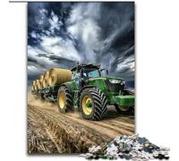 Puzzle 1000 Pieces Jigsaw Farm Implement Tractor Puzzles for 1000 Piece Perfect for Family Fun on Birthdays, Christmas (size 26x38cm)