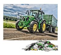 Puzzle 1000 Pieces Jigsaw Farming Tools Tractors Impossible Jigsaw Puzzles for Adults Family Activity, Brain Teaser, Home Decor, 50x75CM/19.68x29.52inch