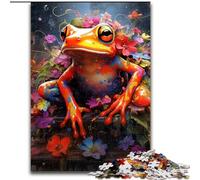 Puzzle 1000 Pieces Jigsaw Frog Jigsaw Puzzles size 26x38cm Fun at Home Activities, Birthday Present, Travel Gifts