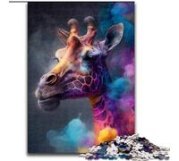 Puzzle 1000 Pieces Jigsaw Giraffe Nebula Puzzles for Adults size : 50x75cm for Mother'S Day, Birthdays, Christmas