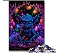 Puzzle 1000 Pieces Jigsaw Gremlin of The Woods Wooden Jigsaw Puzzles for Adults size 50x75cm for Birthdays, Holidays, Best for Christmas