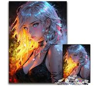 Puzzle 1000 Pieces Jigsaw Luminous Elegance Paper Jigsaw Puzzles for Adults for Birthdays Holidays Best for Christmas 1000 PCS(38x26cm)